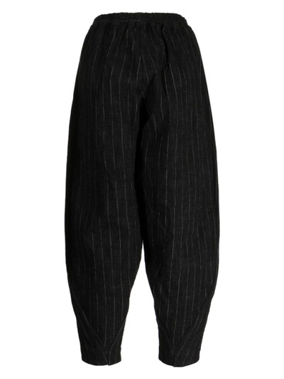 Toogood The Tracer striped cotton trousers outlook