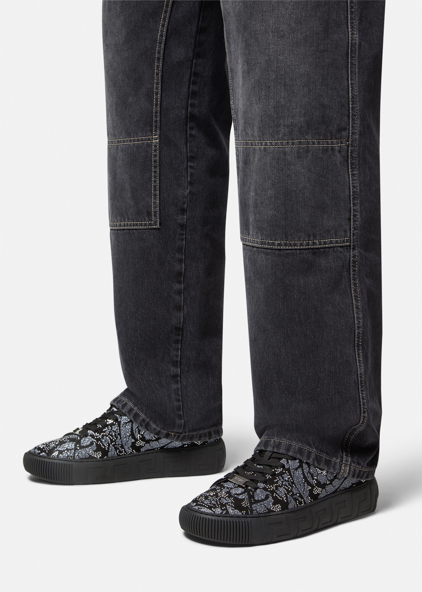 La Greca Studded Sneakers - 5