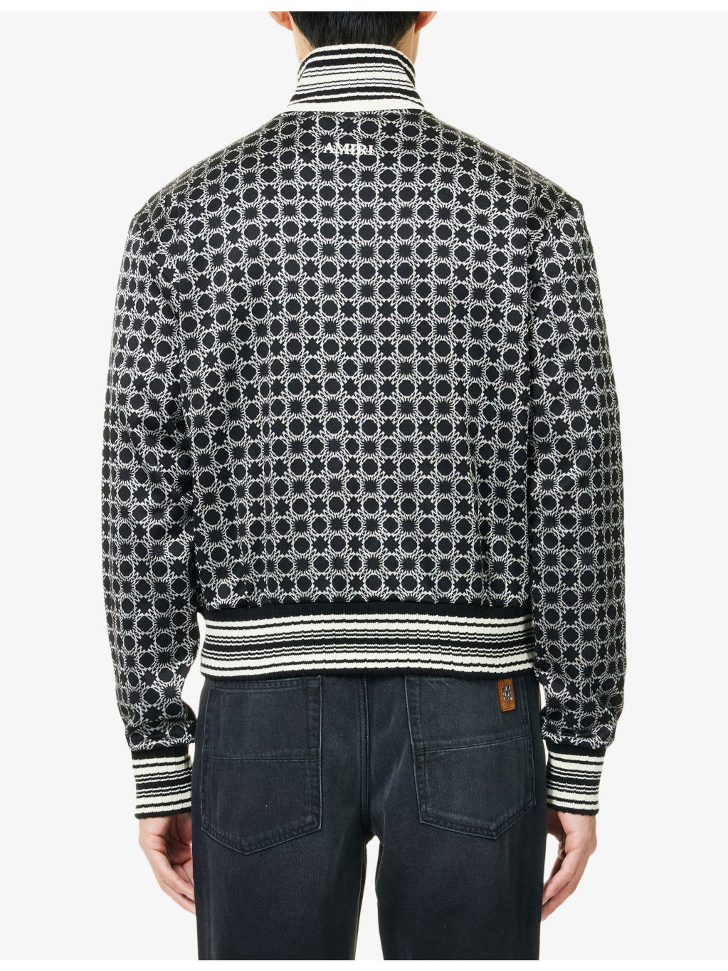 Quad Embroidered-Logo Woven Track Jacket - 4