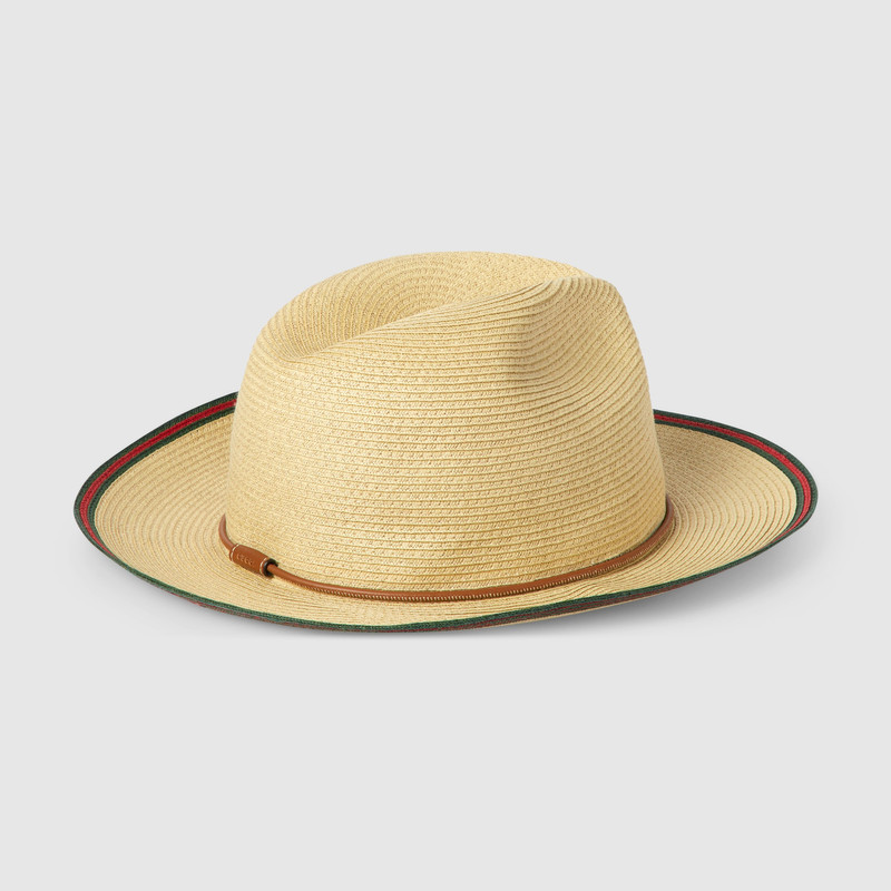 Straw hat with Web 1
