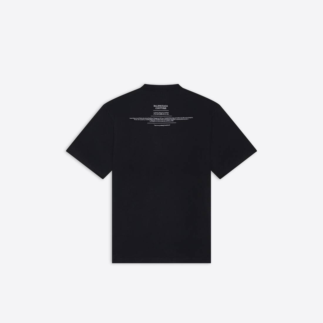 Men's Couture Boxy T-shirt in Black - 2