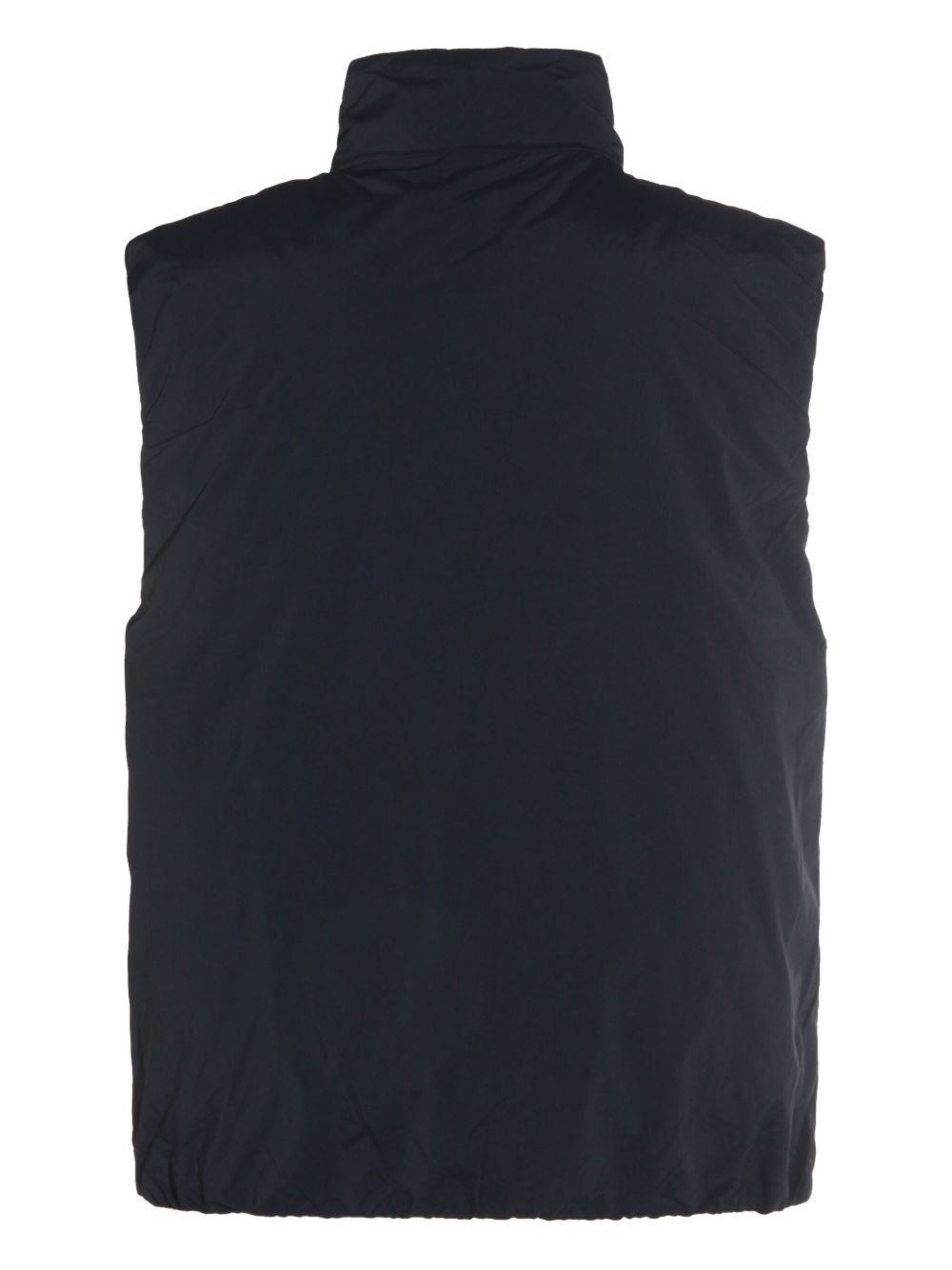Valen Stretch Dot zip-fastening sleeveless vest - 2