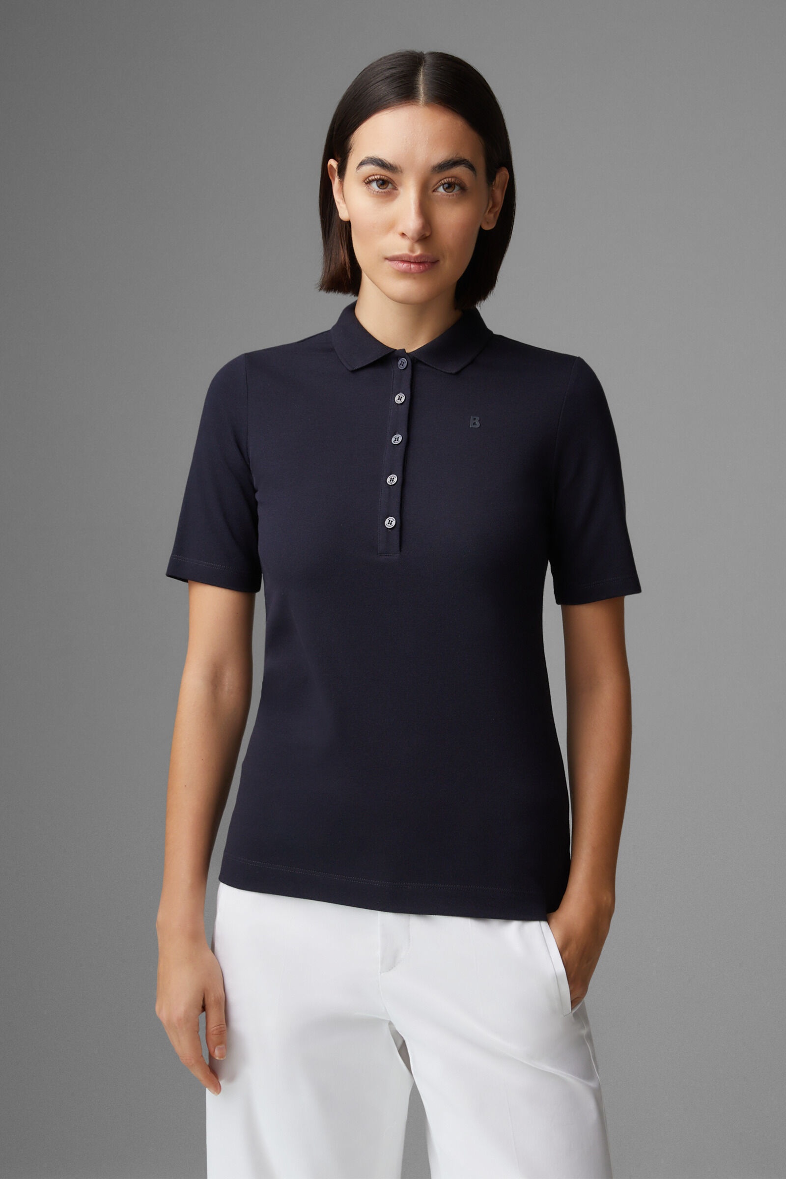 Malika Polo shirt in Dark blue - 2