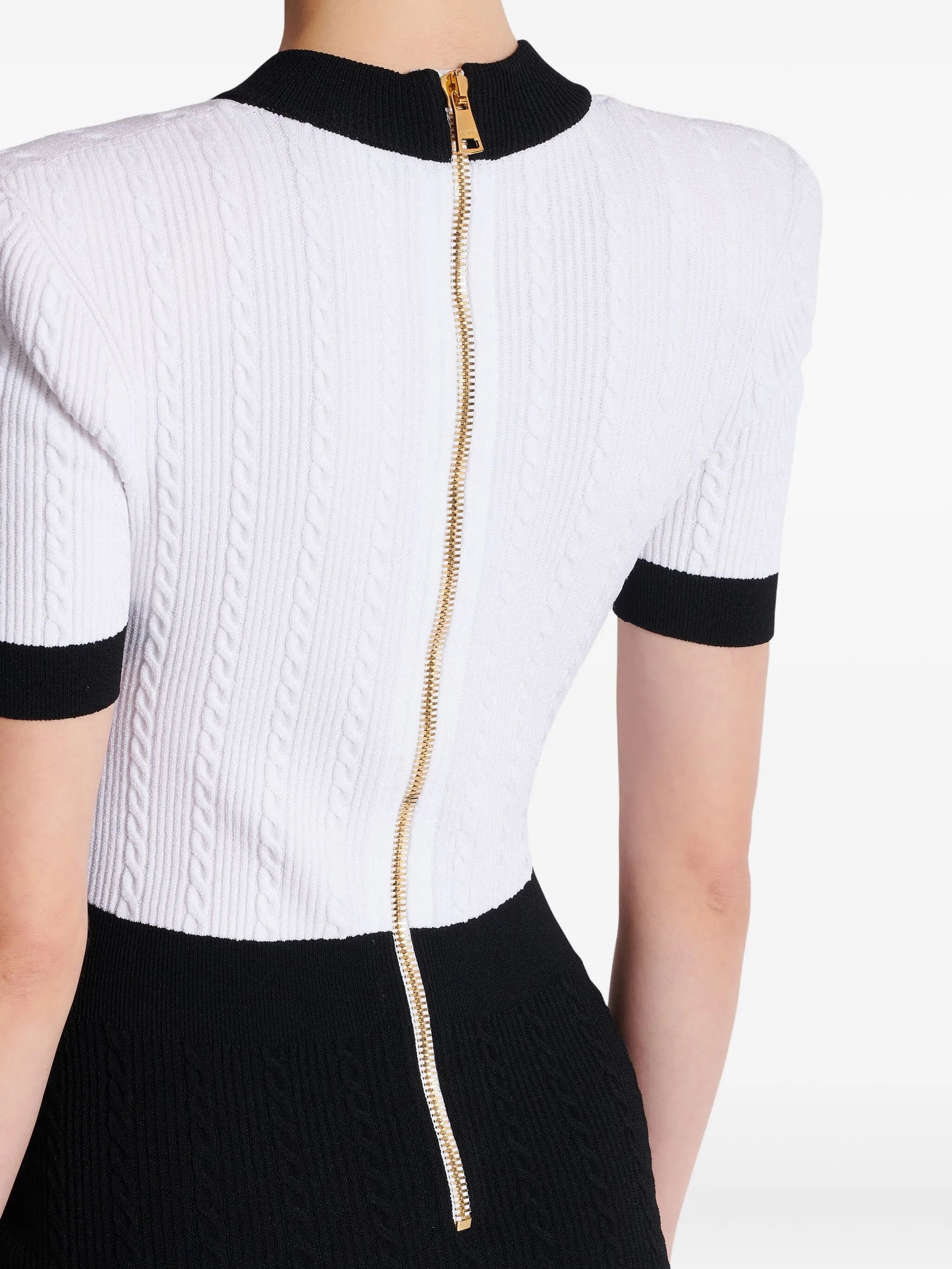 Cable-knit Bodycon Dress - 6