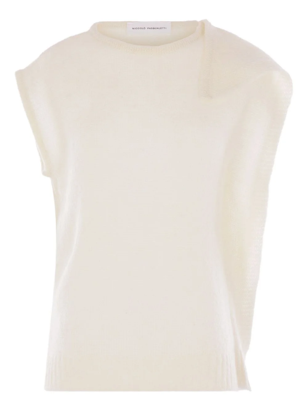 asymmetric draped jumper - 1