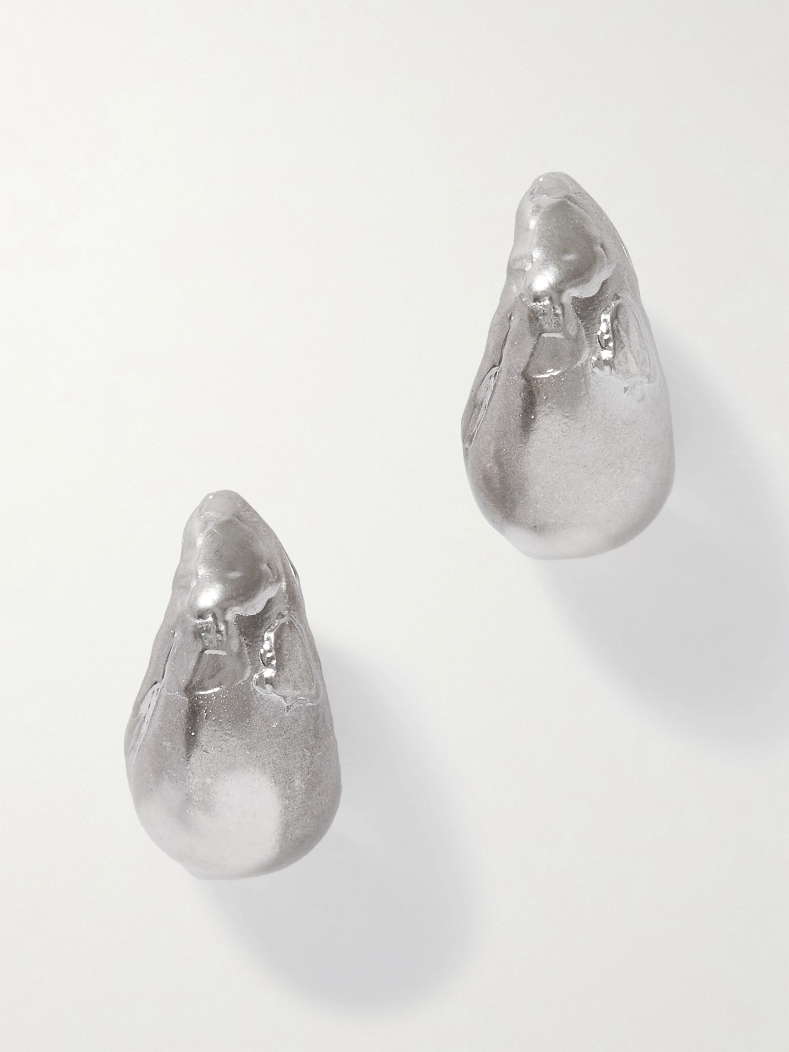 The Abundant Dream recycled silver earrings Silver - 1