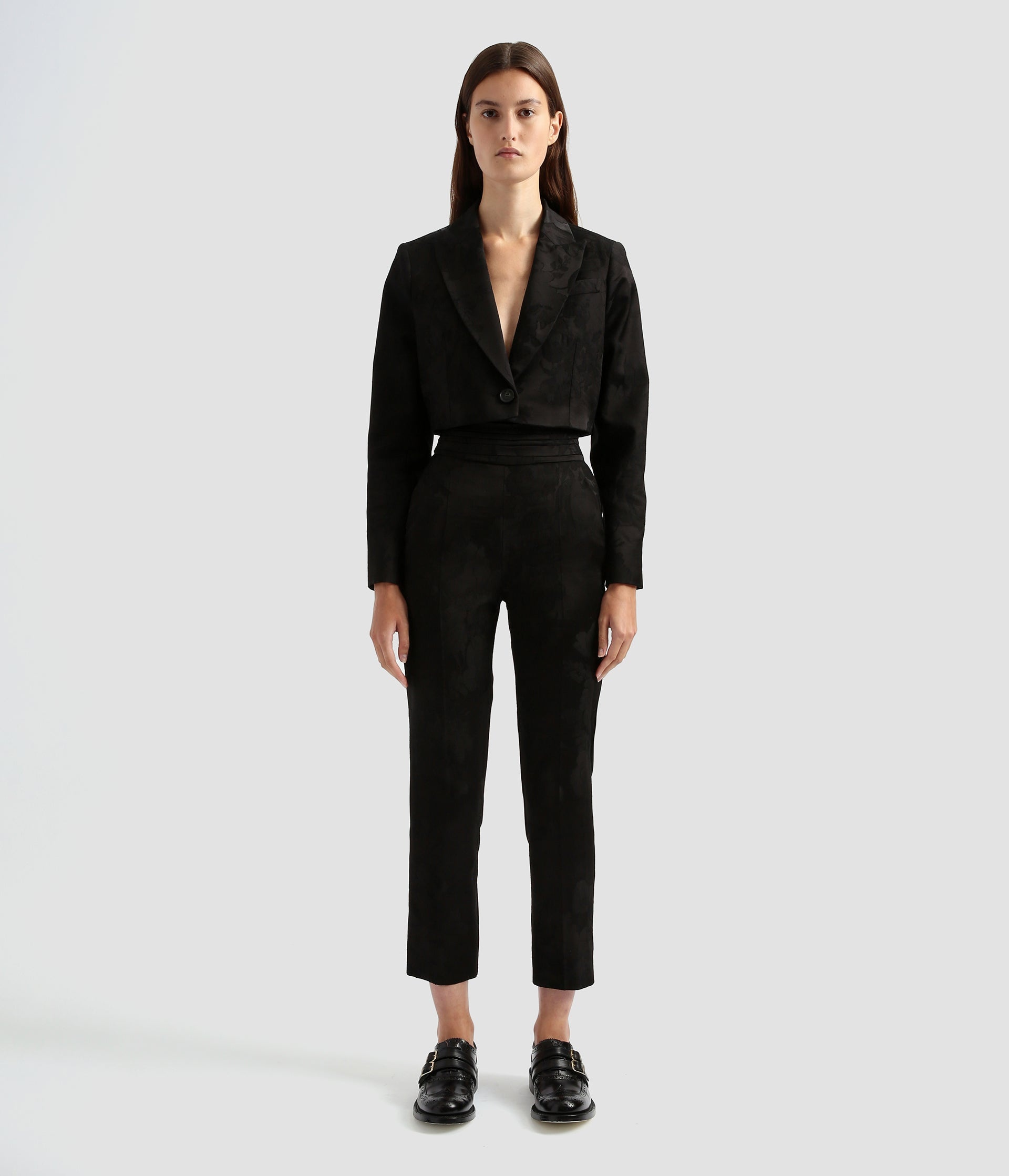 HELGA TROUSER WOOL JACQUARD - 3