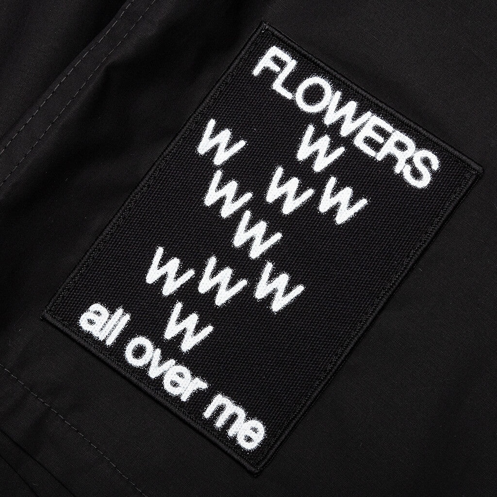 RAF SIMONS PATCHED BOXER SHORTS - BLACK - 4