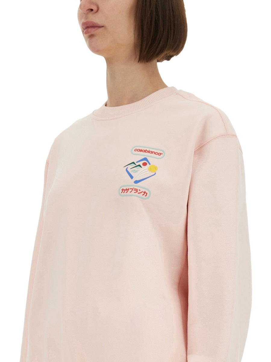 Casablanca Women "Montagne Sportif" Sweatshirt - 4