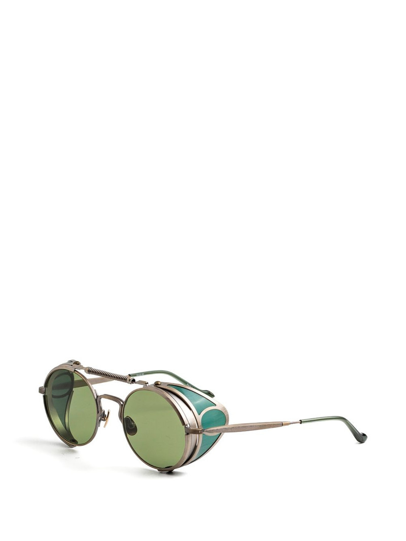 round-frame side-shield sunglasses 4