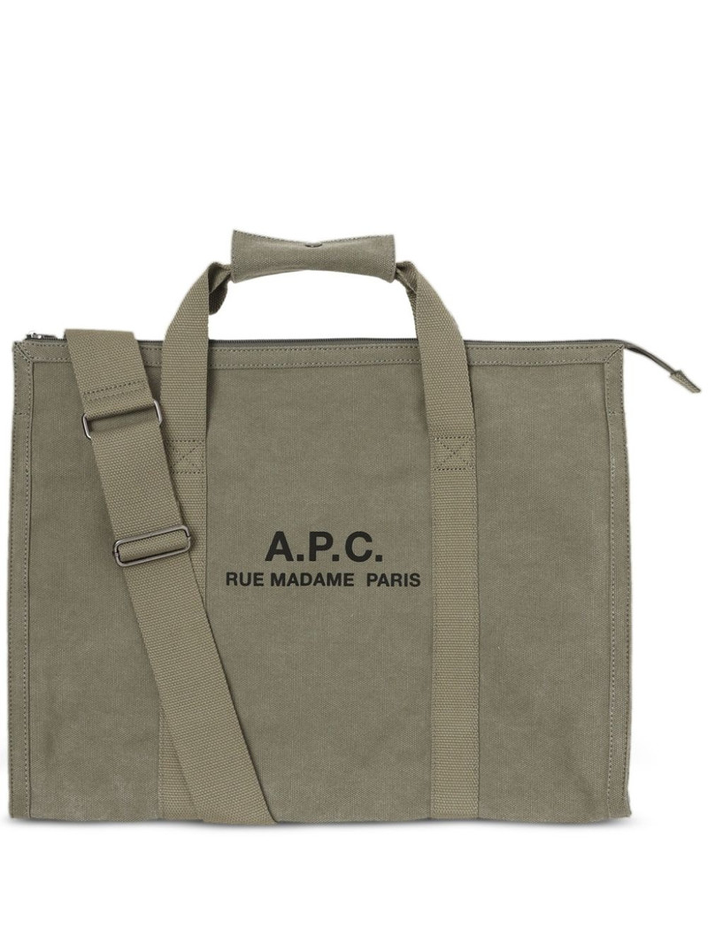 Recuperation logo-print luggage bag 1