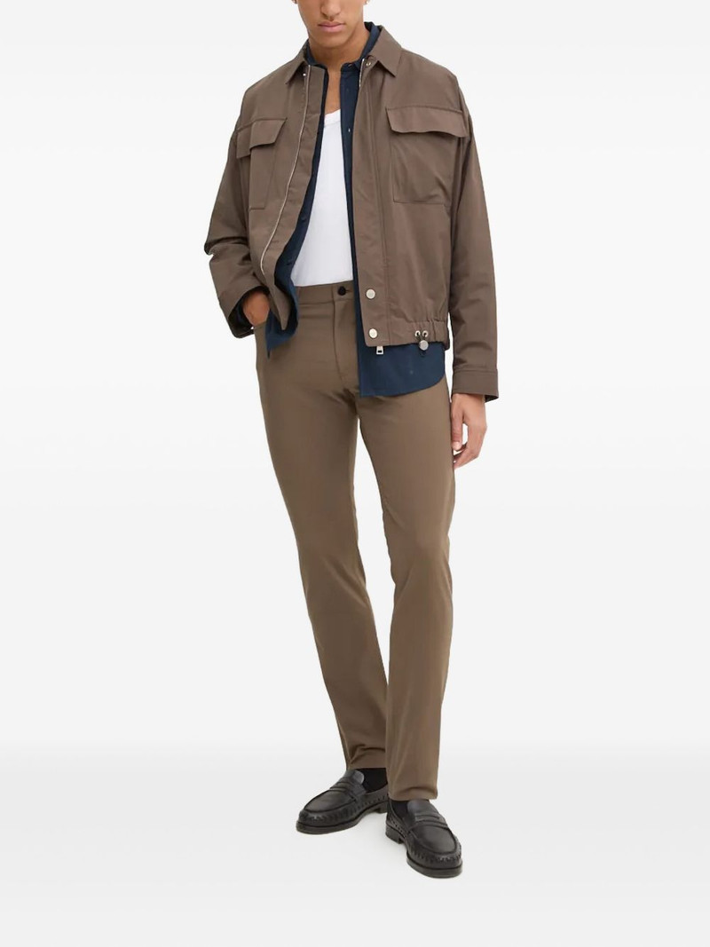 Theory zip-fly five-pocket trousers outlook