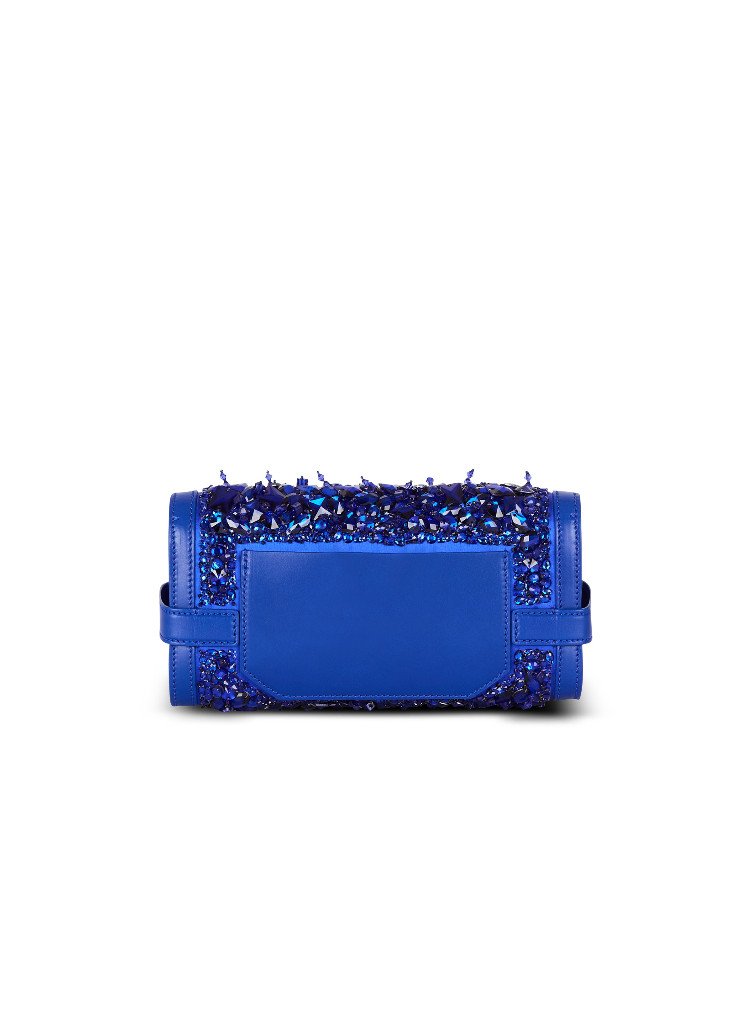 B-Buzz Pouch 23 in leather and embroidered satin - 4
