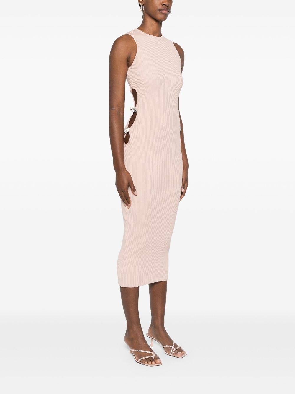 bow-detail dress - 3