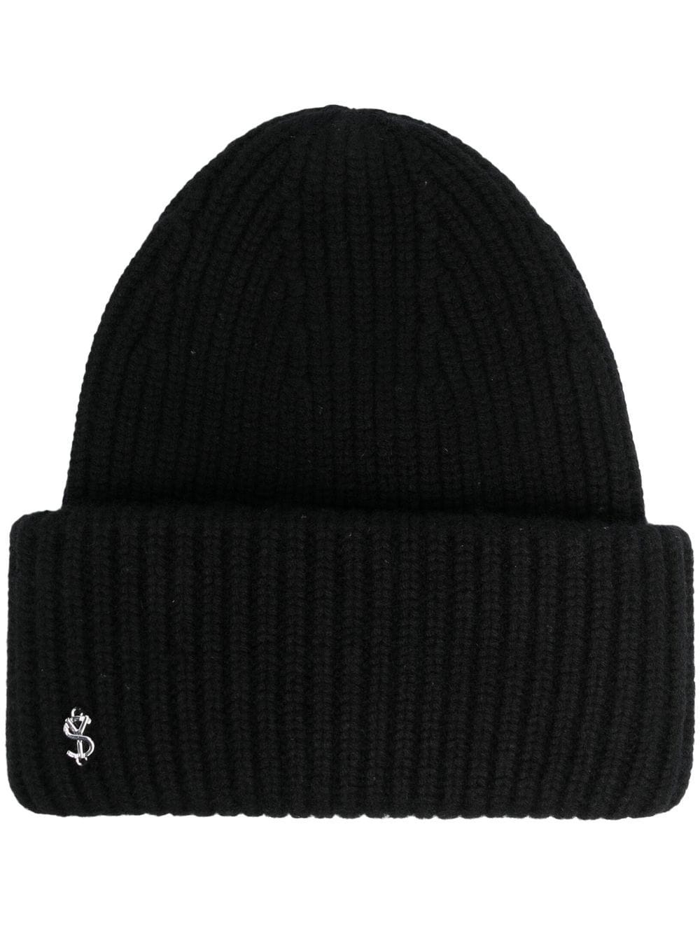 logo beanie hat - 1