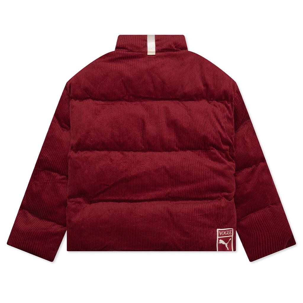 PUMA X VOGUE WOMEN'S OVERSIZED PUFFER JACKET - INTENSE RED - 2