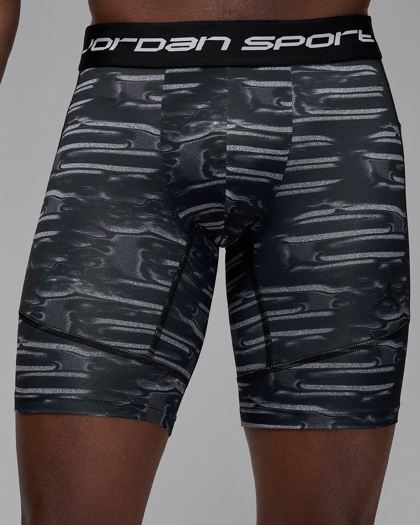 Jordan Sport Men's Dri-FIT Printed Base Layer Shorts - 2