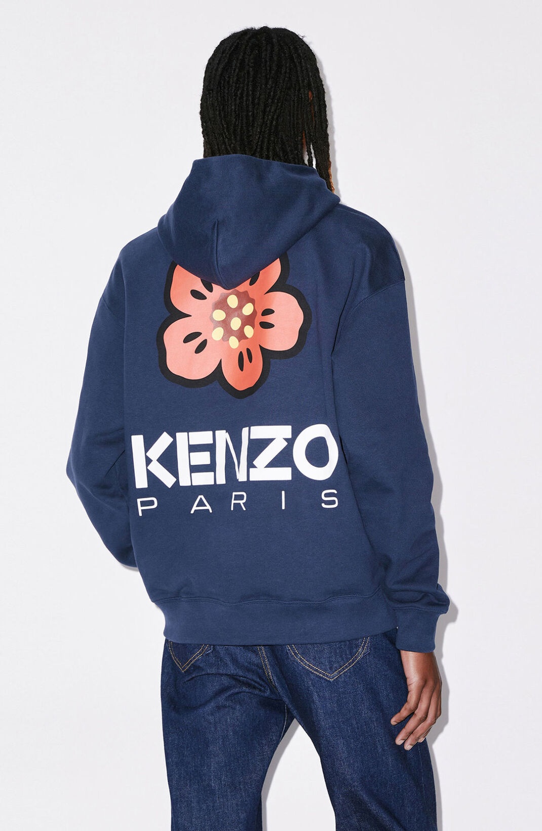'BOKE FLOWER' oversized hoodie sweatshirt - 3