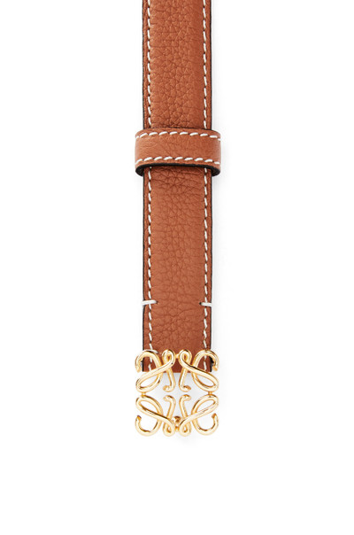 Loewe Anagram belt in grained calfskin outlook