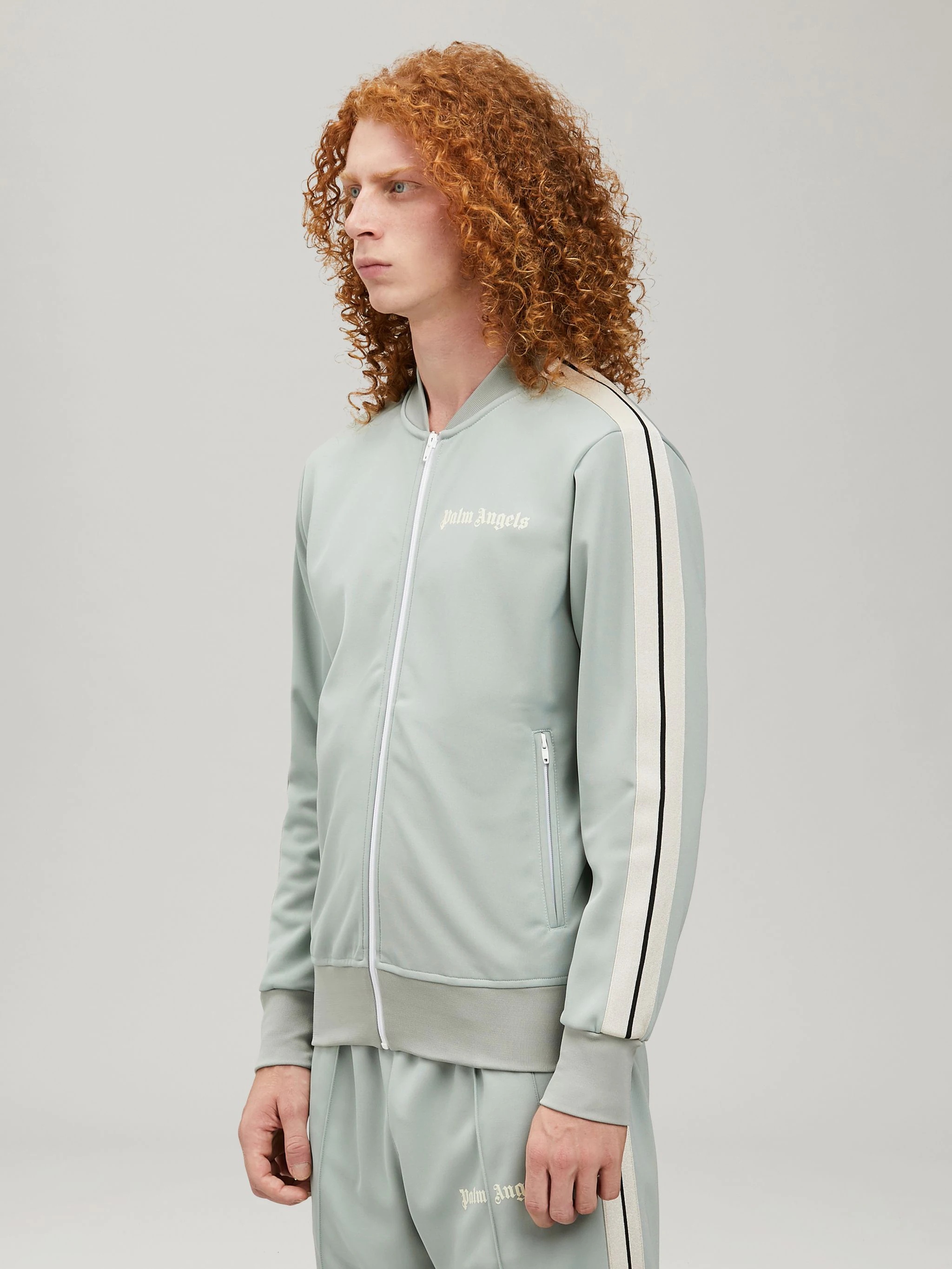GREY TRACK JACKET - 4