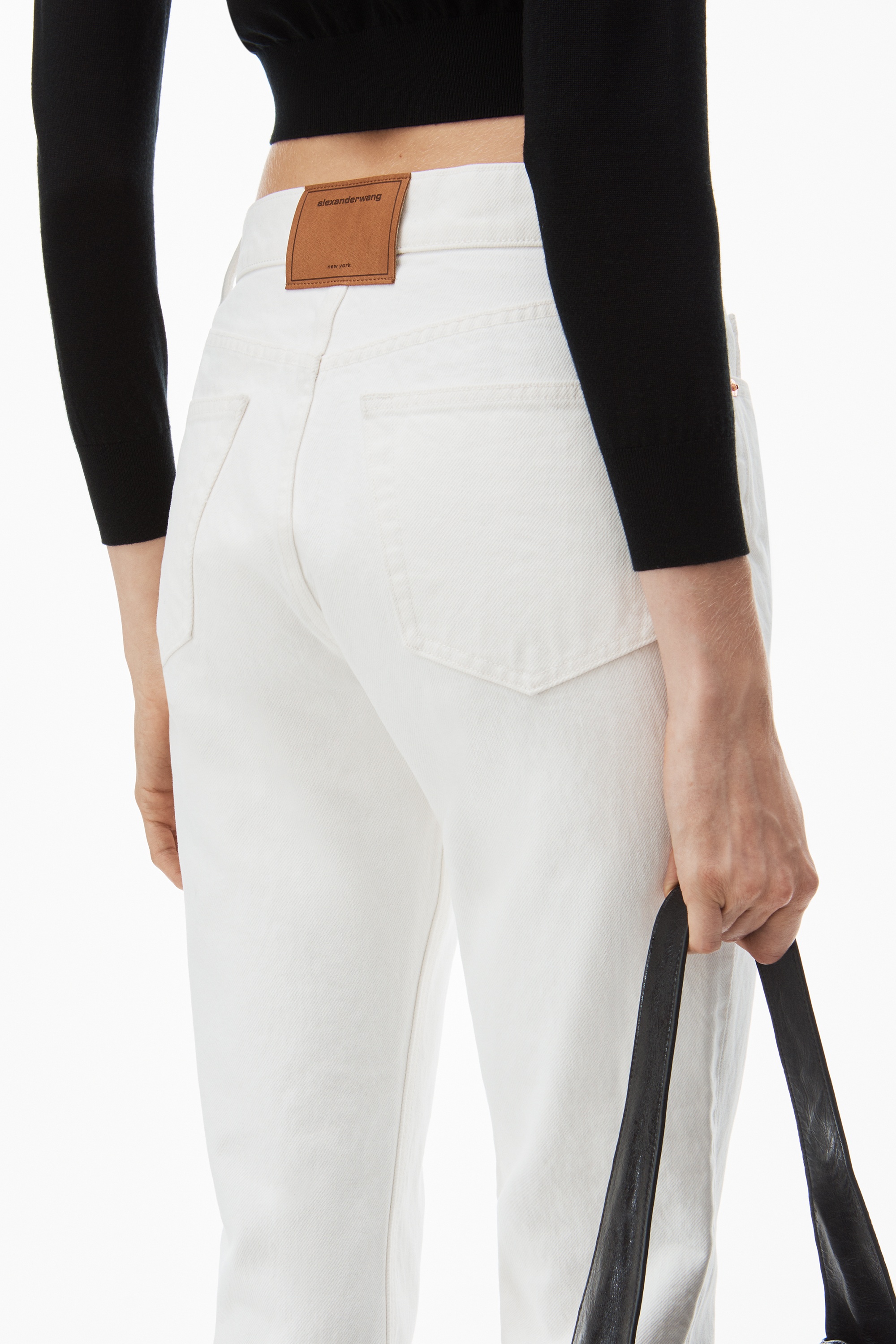 OG HIGH-RISE STOVEPIPE JEAN IN DENIM - 5