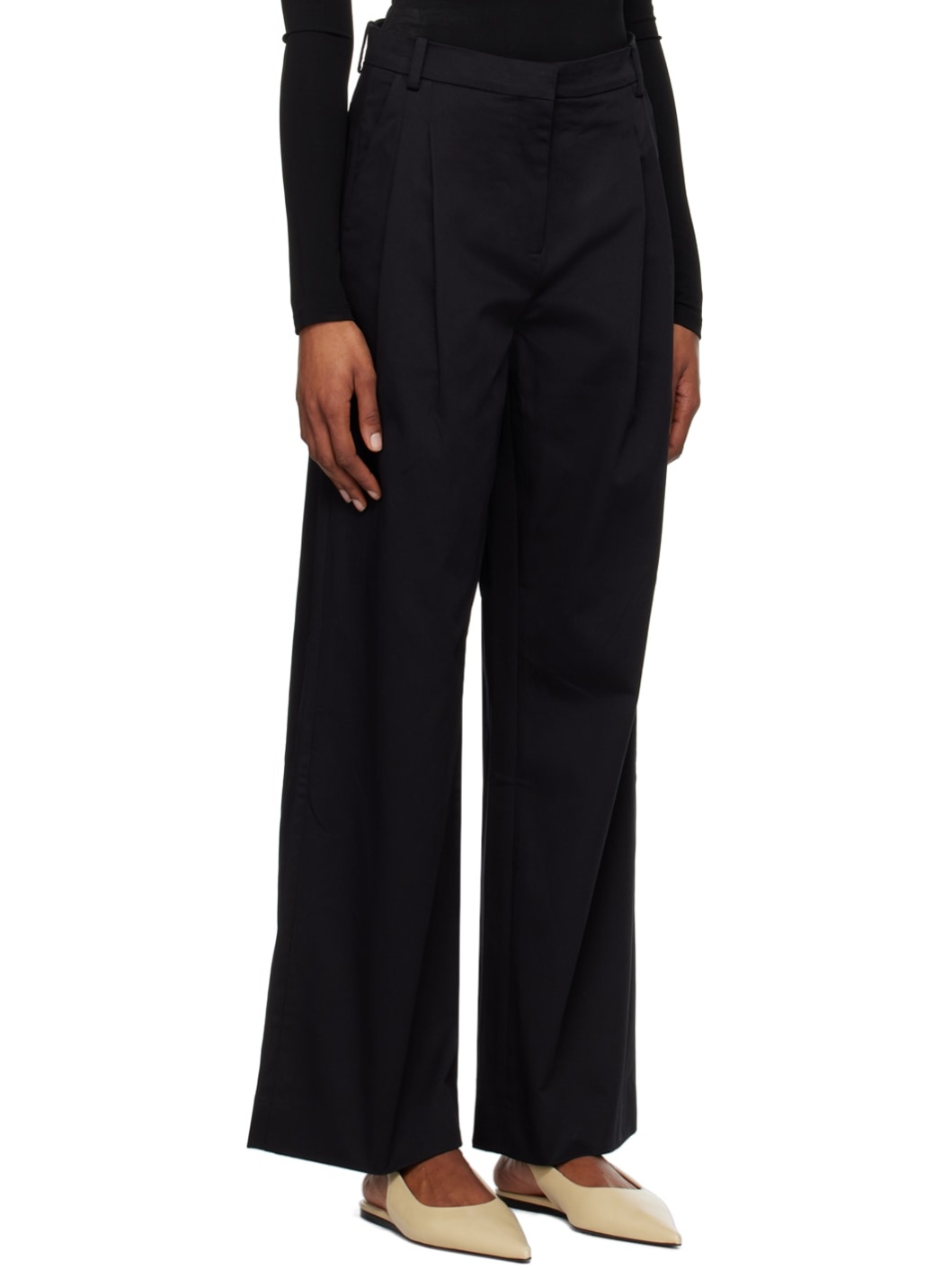 Black Liza Trousers - 2