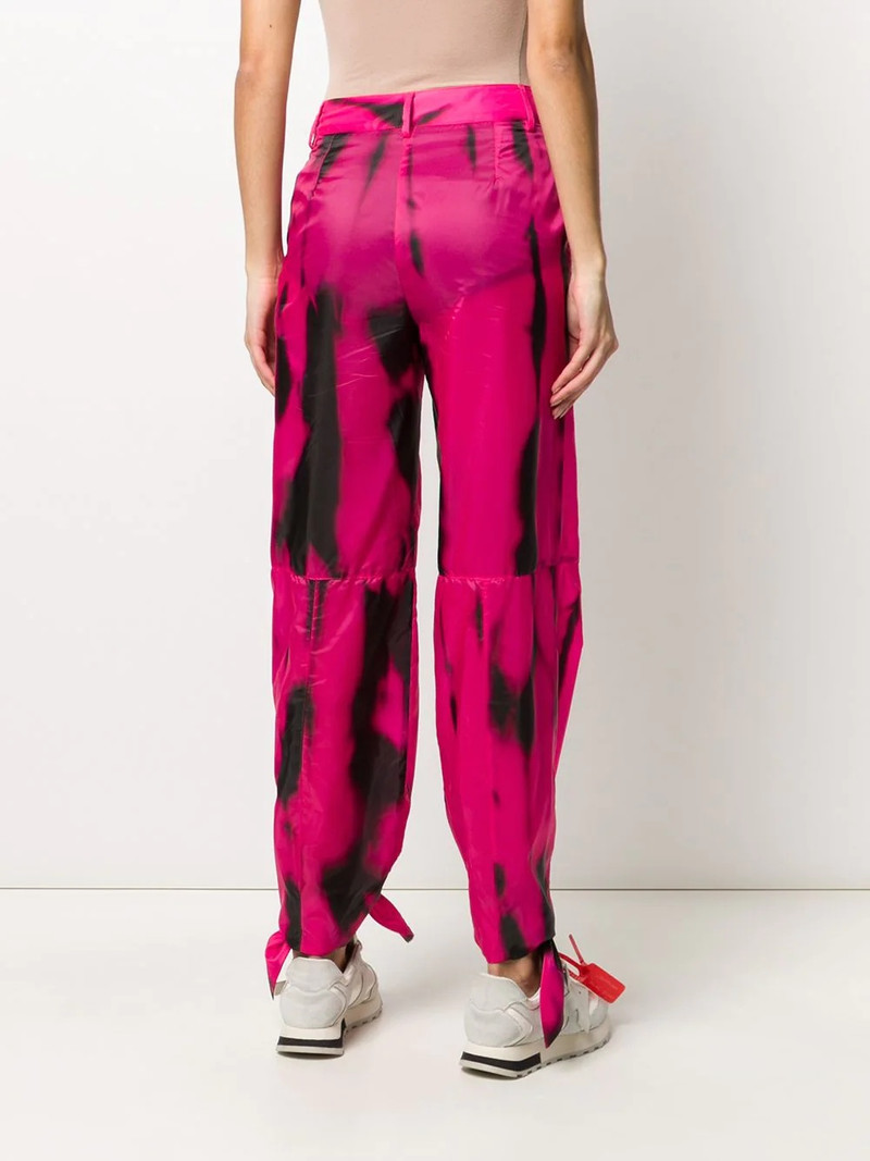 high-waisted straight-leg 바지 4