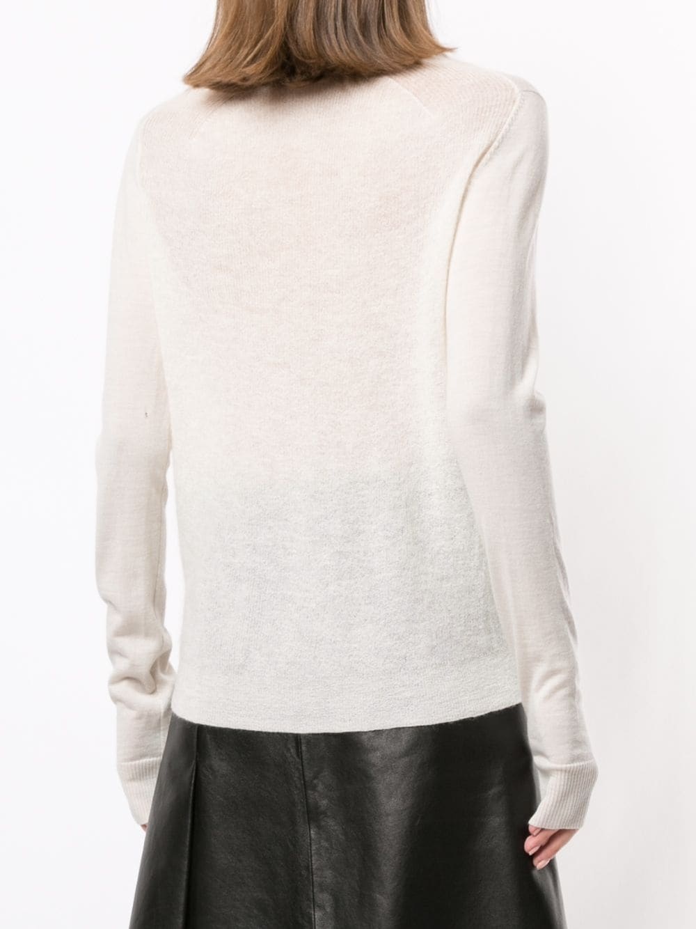 lightweight crew neck jumper - 4