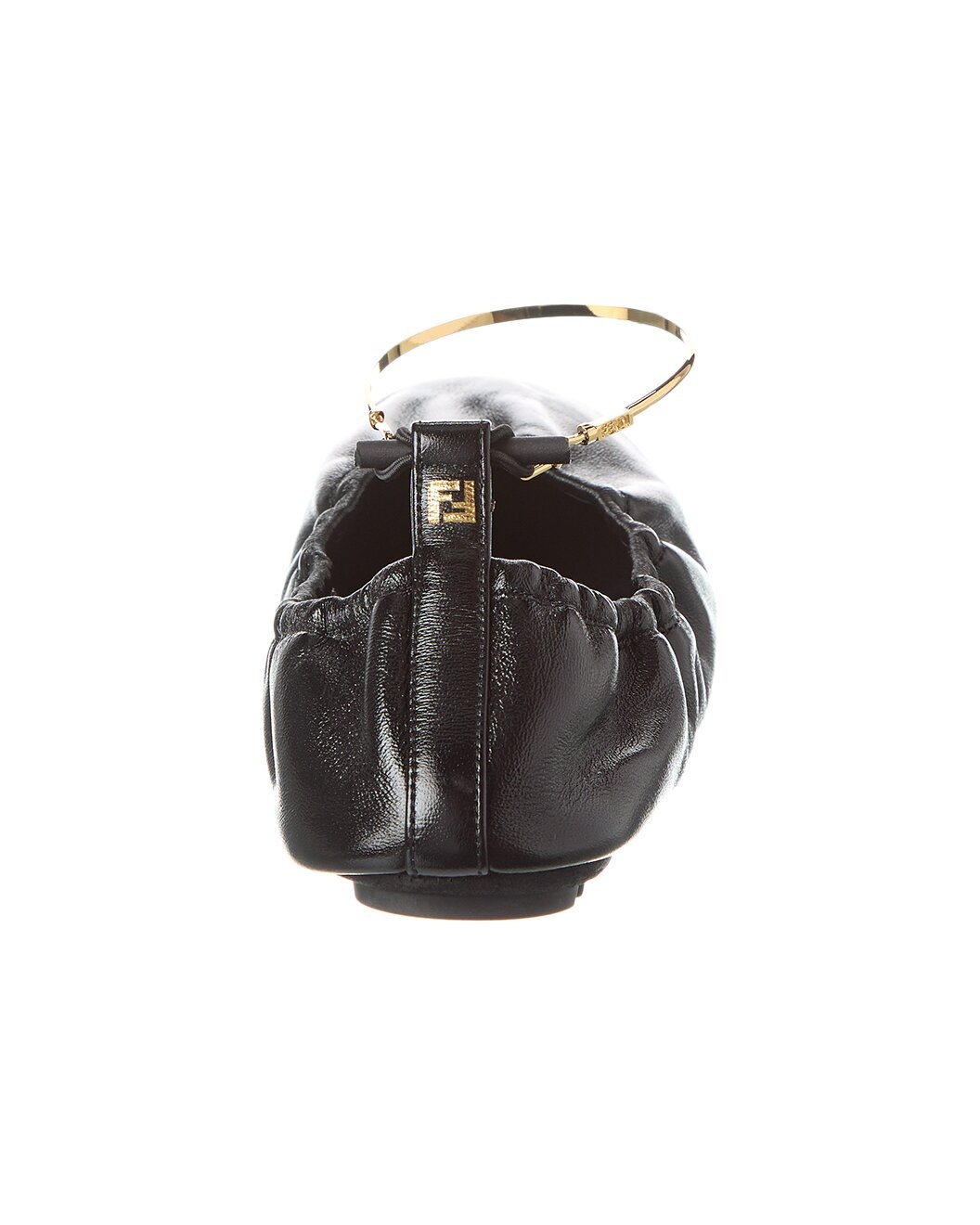 FENDI Filo Leather Ballerina Flat - 3