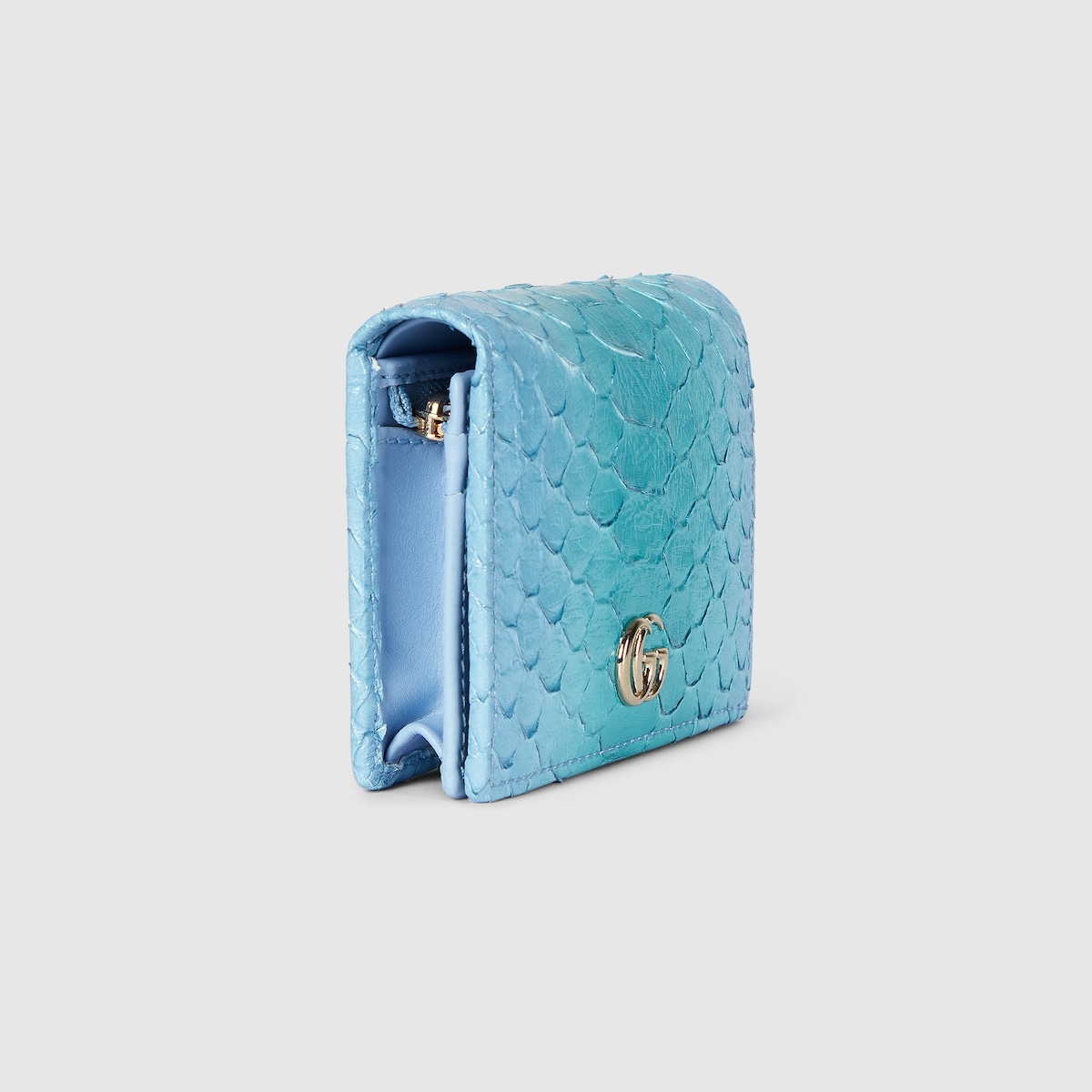GG Marmont python card case wallet - 3