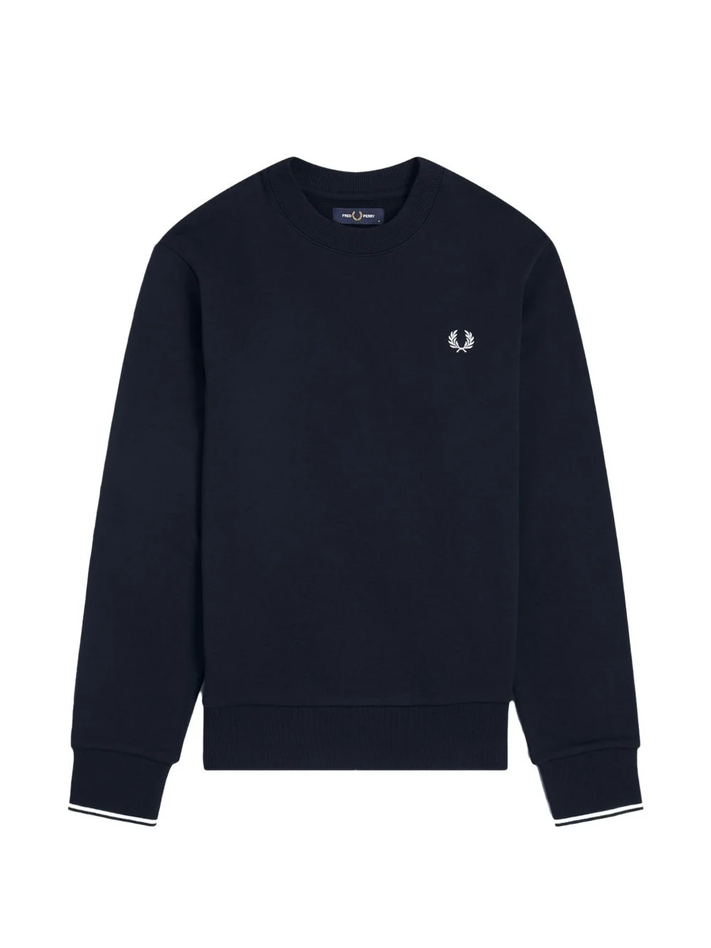 logo-embroidered sweatshirt - 1