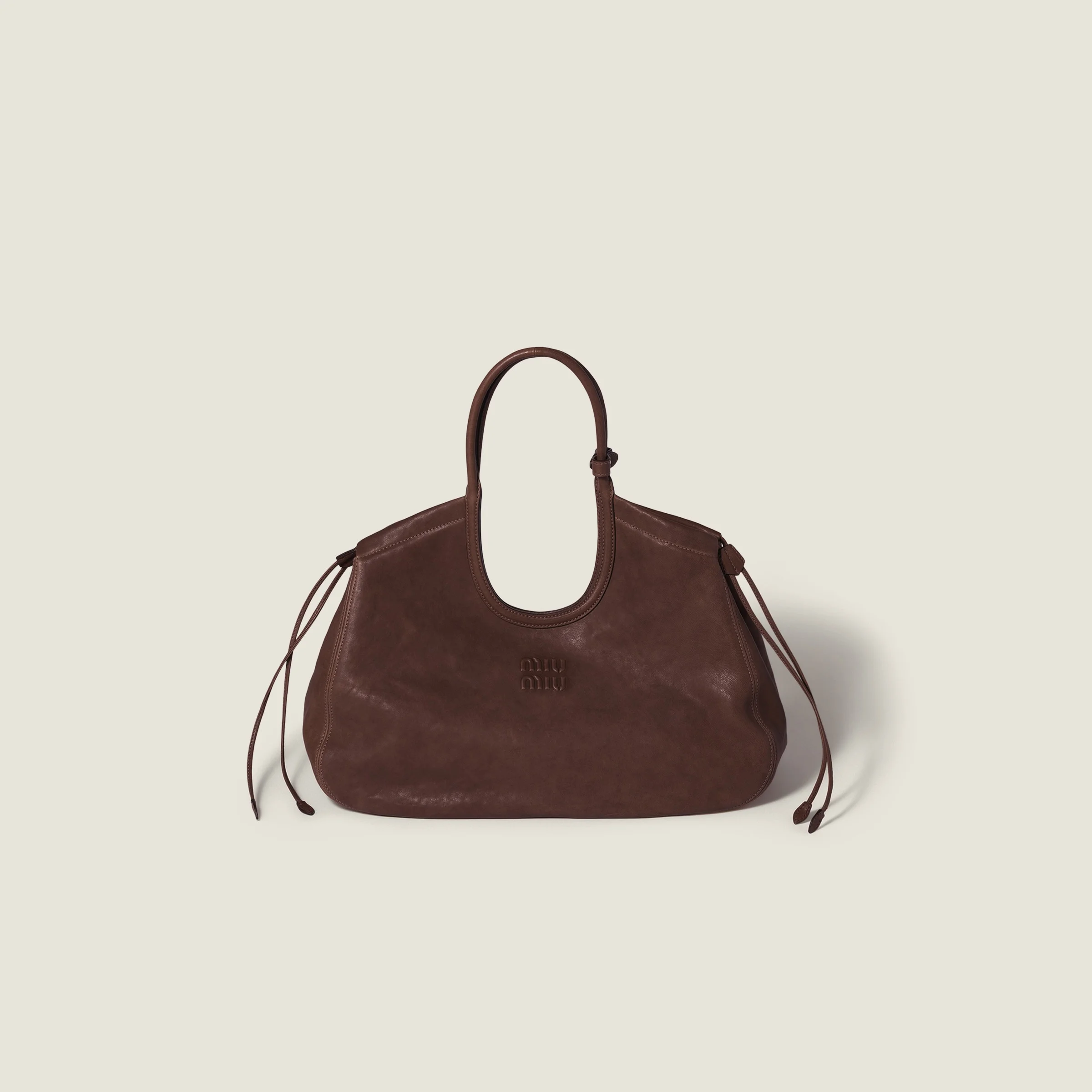Ivy nappa leather shopping bag - 1
