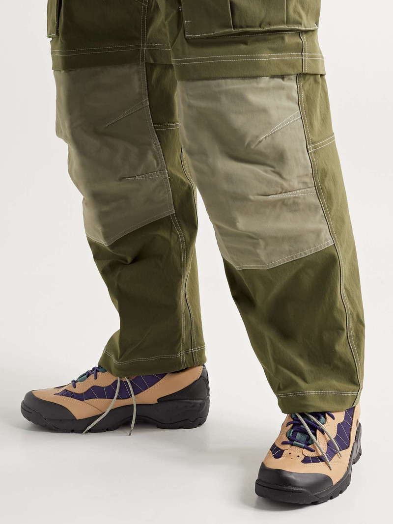 Nike ACG Air Mada Rubber-Trimmed Leather and Mesh Hiking Sneakers outlook