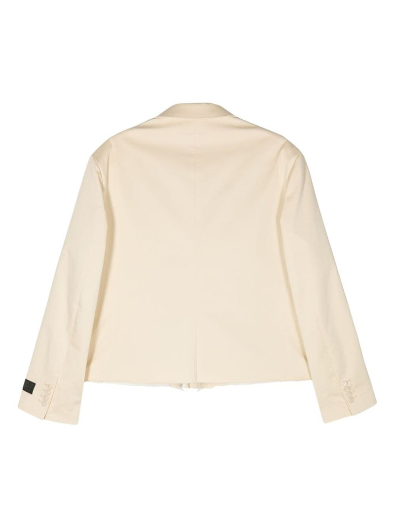 MM6 Maison Margiela single-breasted blazer outlook