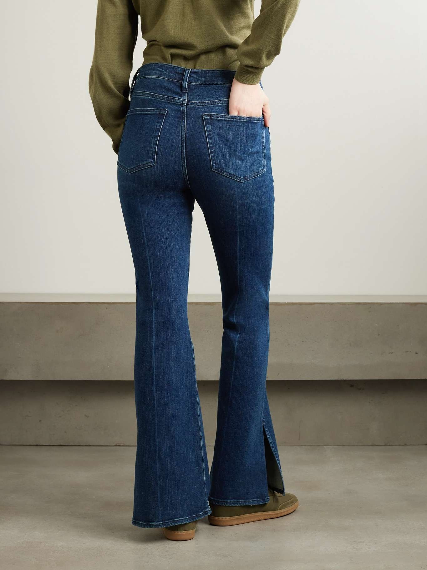 Le Easy Flare mid-rise flared jeans - 4