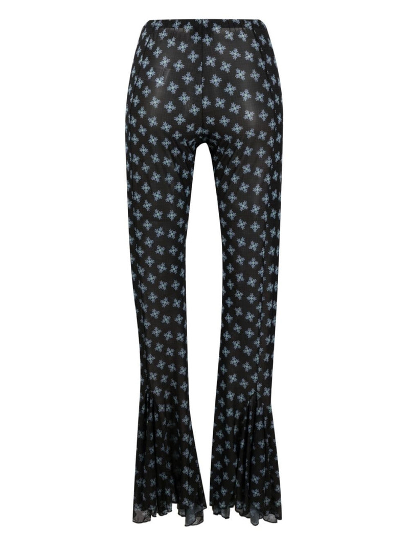 AVAVAV Martha flared-hem pants outlook