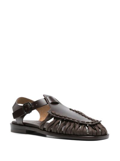 HEREU Alaro leather sandals outlook
