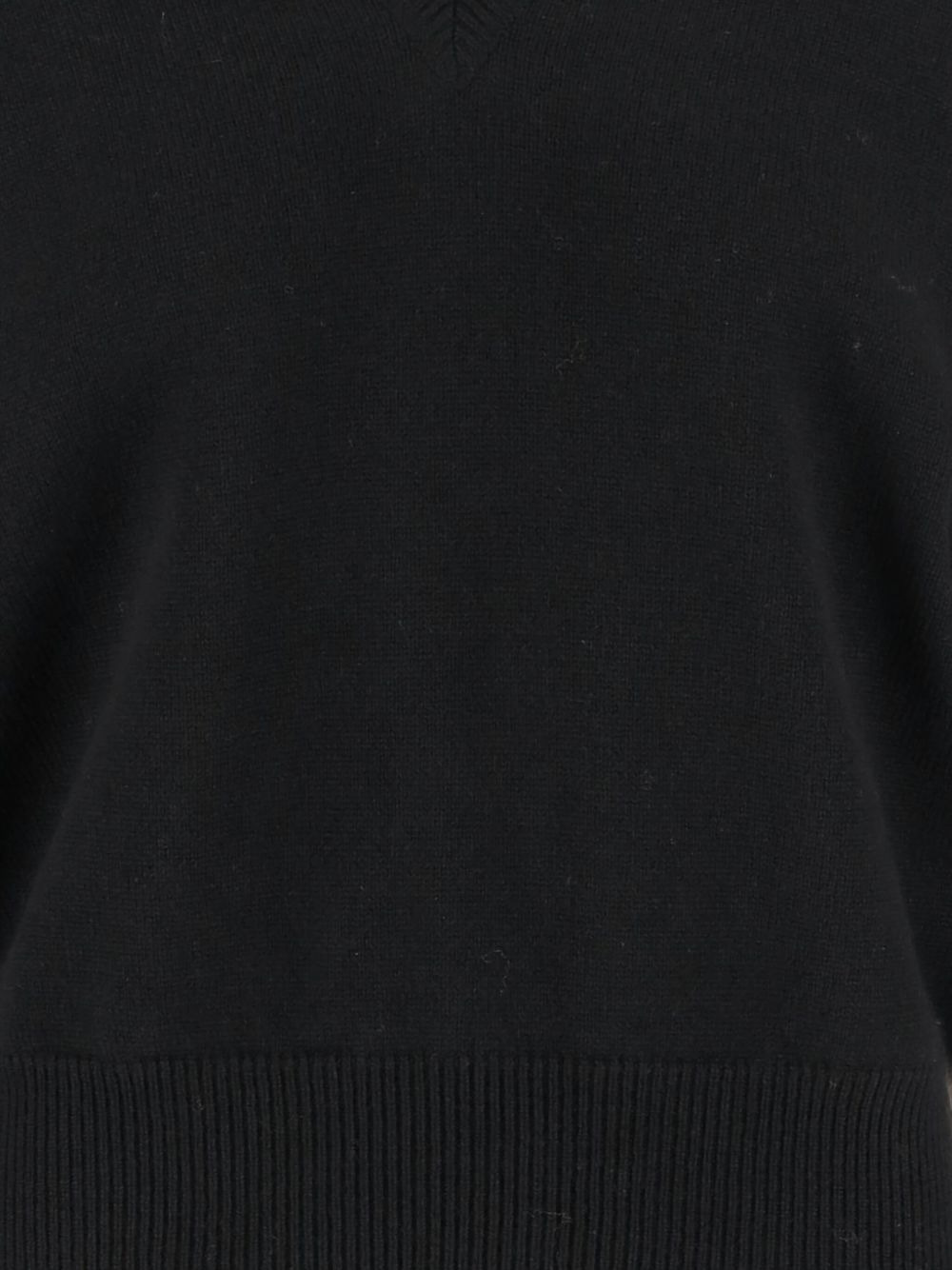 V-neck cashmere sweater - 3