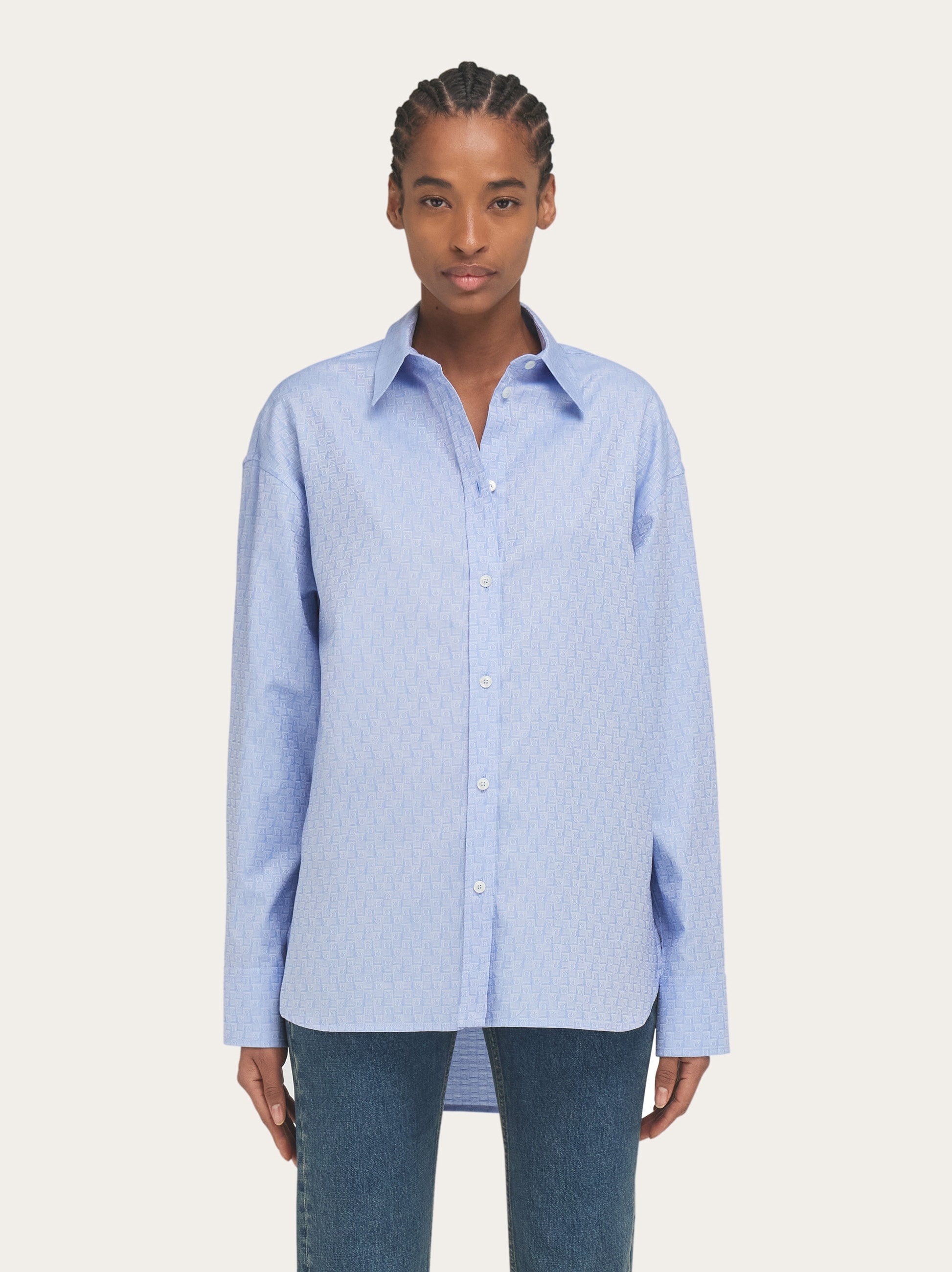 Ferragamo Monogram shirt - 2