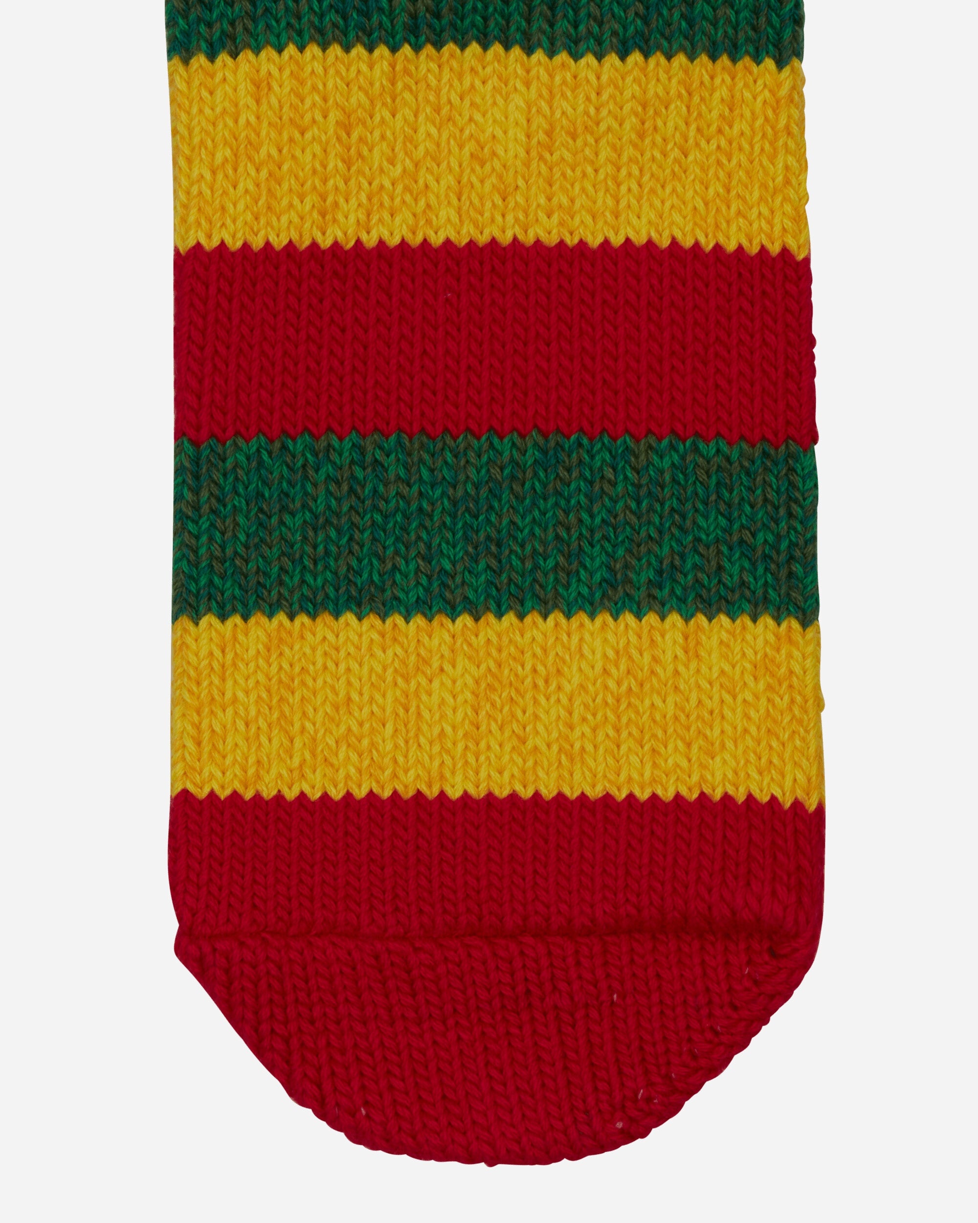 56 Yarns Rasta Rainbowy Happy Heel Socks Red / Yellow / Green - 3
