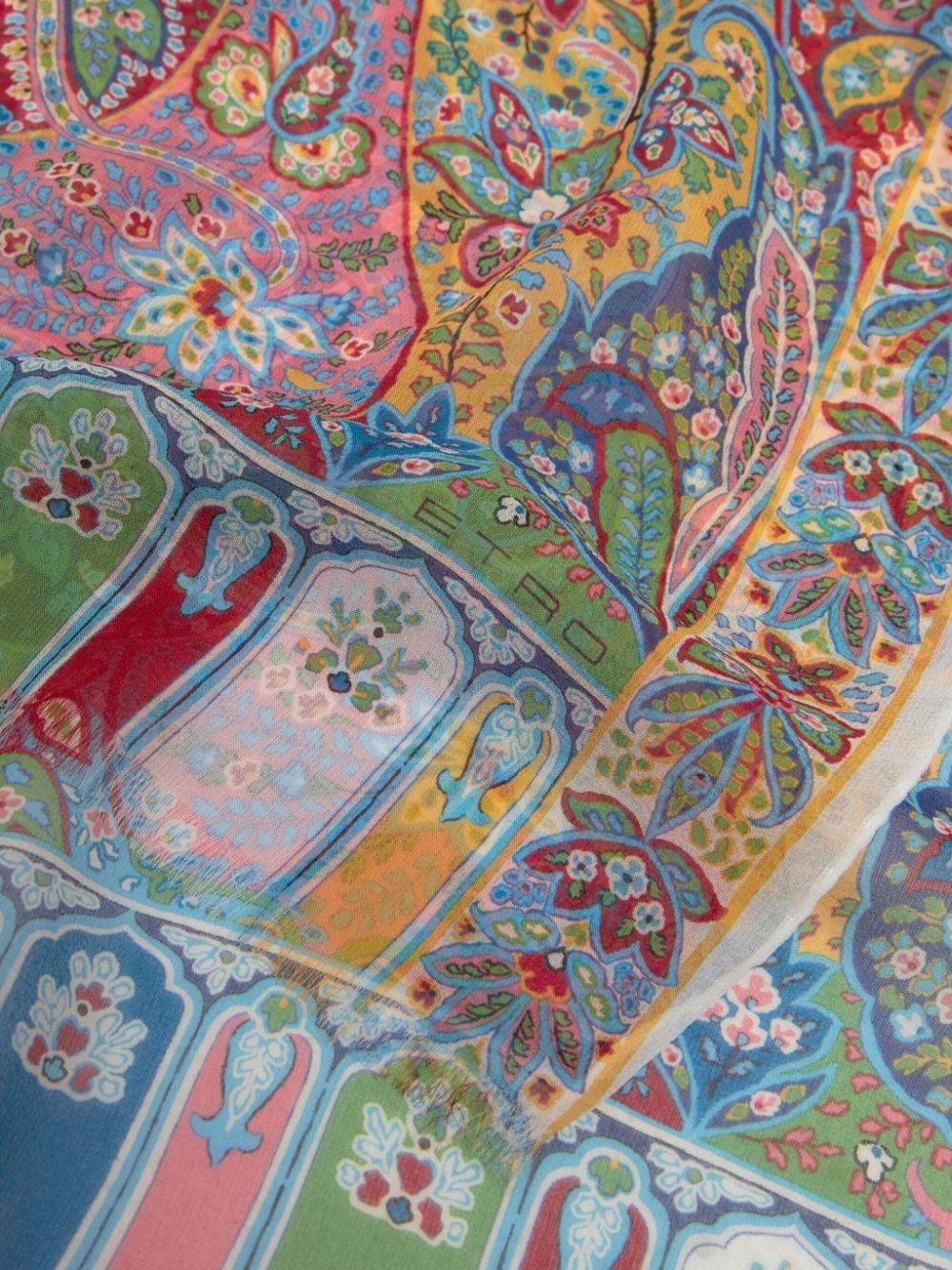 printed scarf - 2