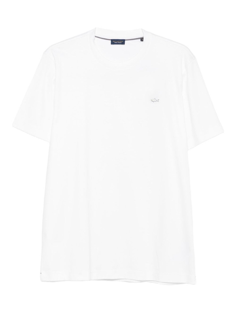 logo-print cotton T-shirt 1
