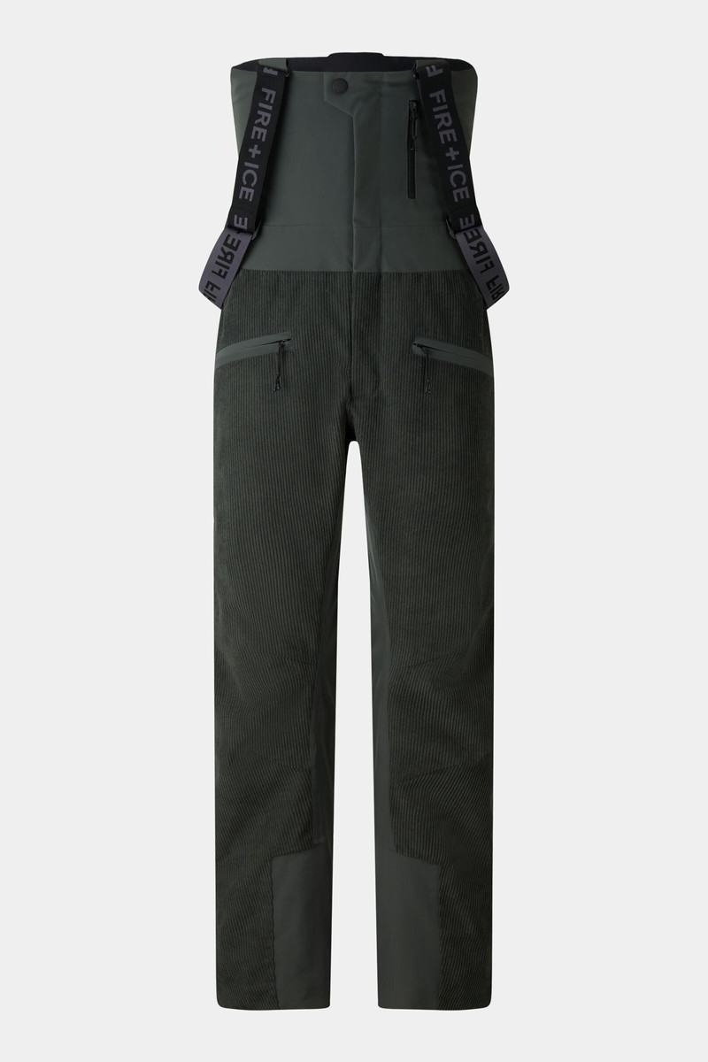 Geary Corduroy overalls in Dark green 1