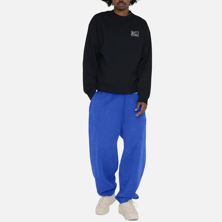 Nike Nike Wash Crew Fleece x Stussy (Asia Sizing) 'Black