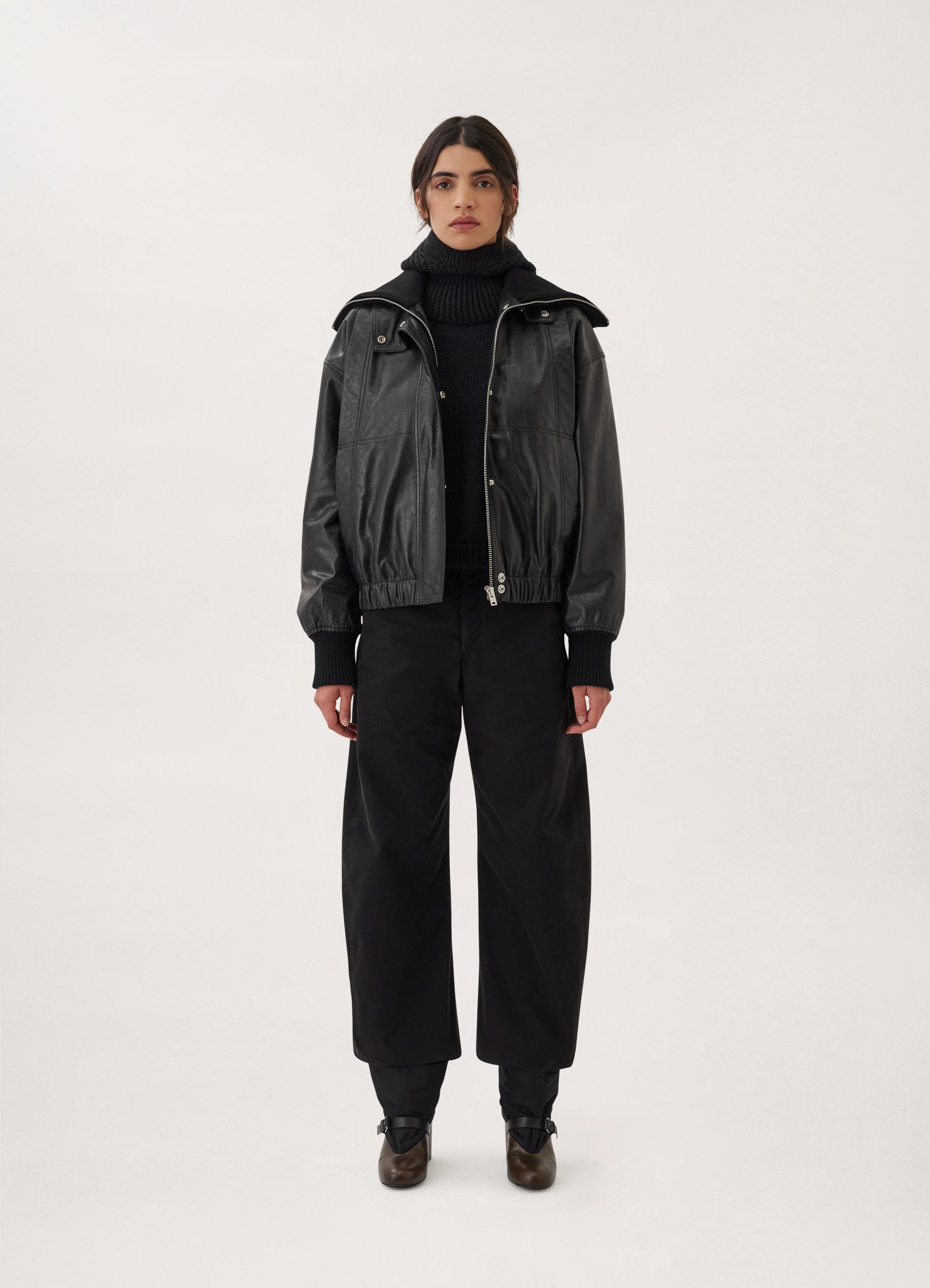 LEATHER BLOUSON
CRINKLED LEATHER - 3
