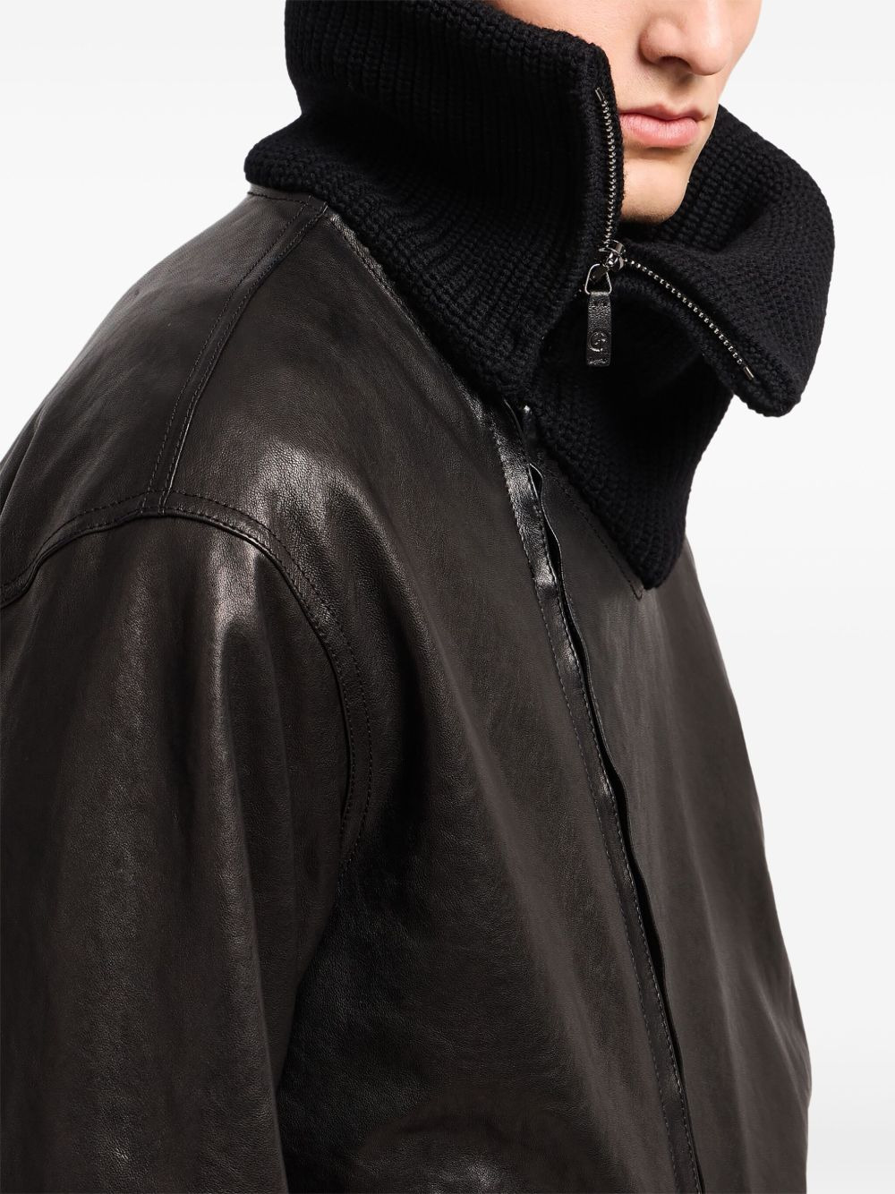 leather jacket - 5