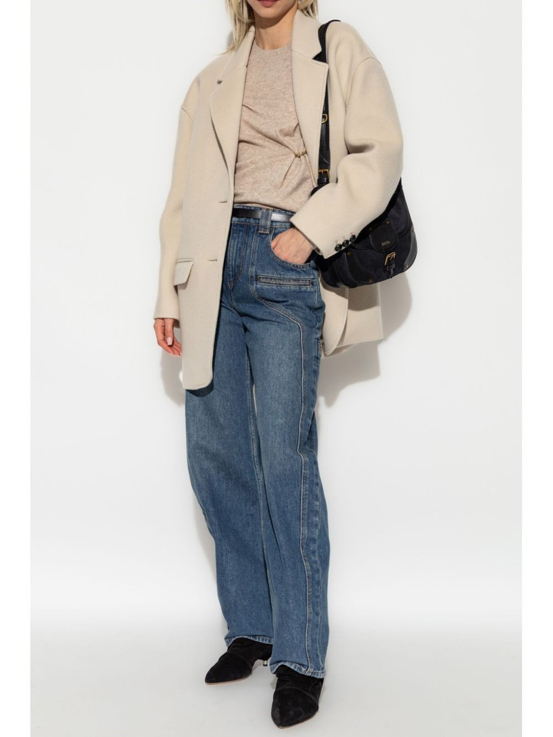 Isabel Marant single-breasted short coat outlook