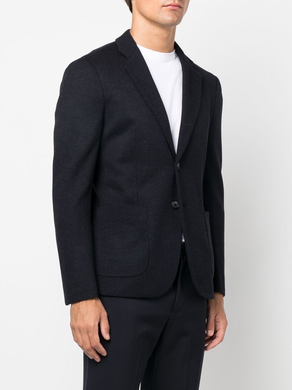 single-breasted tailored blazer - 3