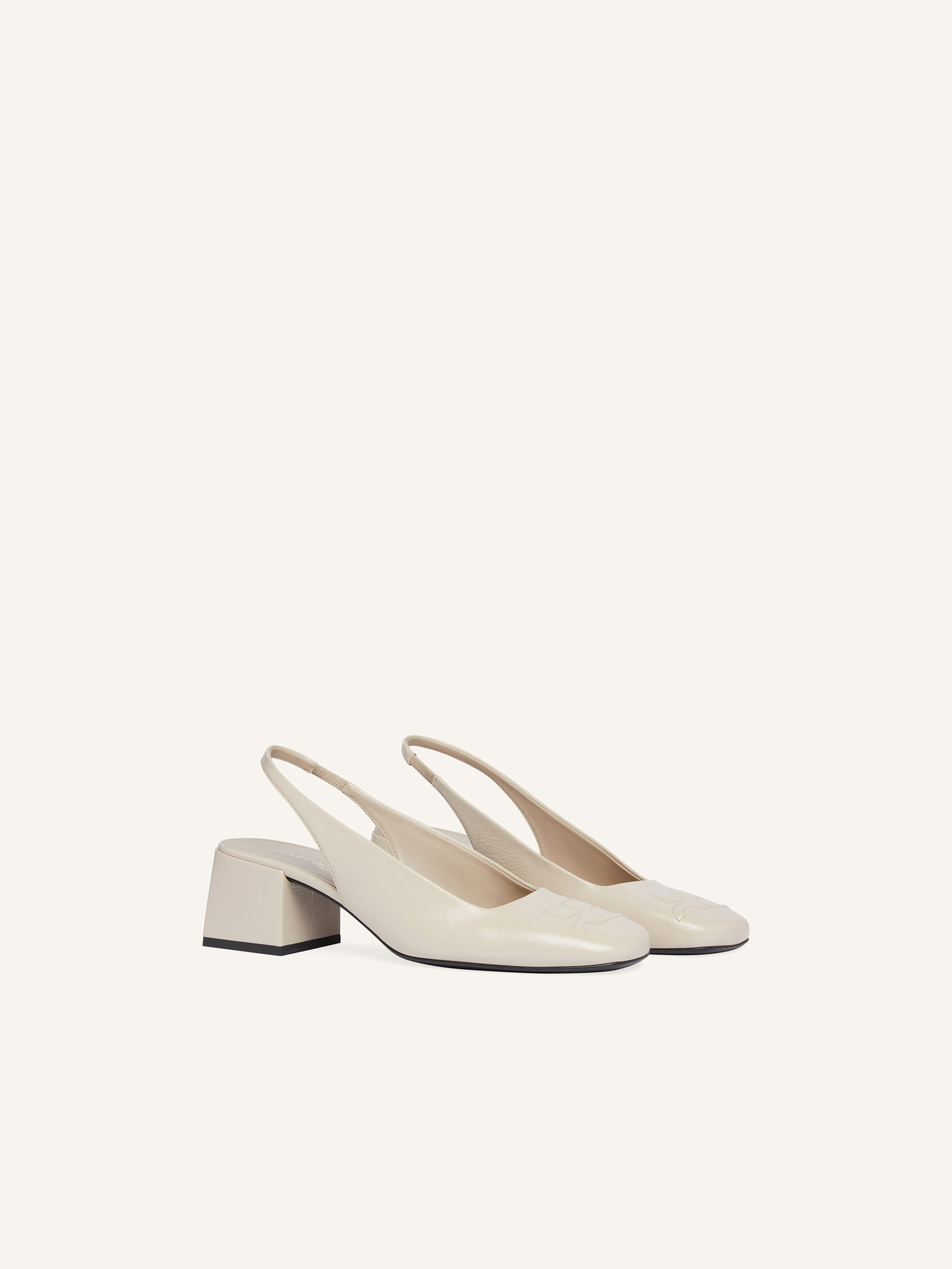 AC VINYL SLINGBACKS - 2