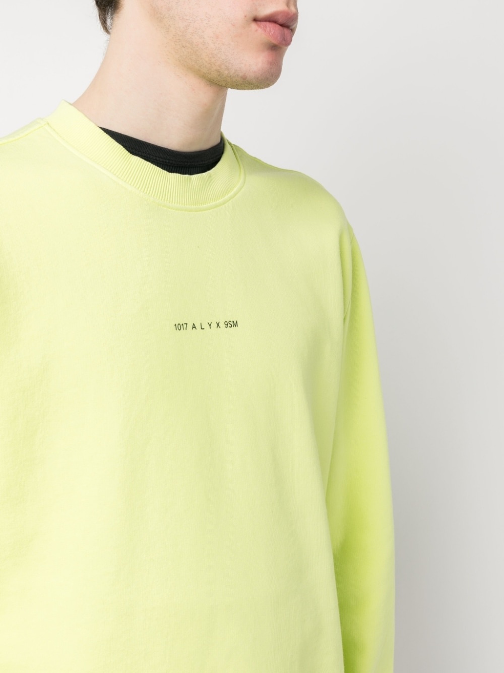 logo-print cotton sweatshirt - 6